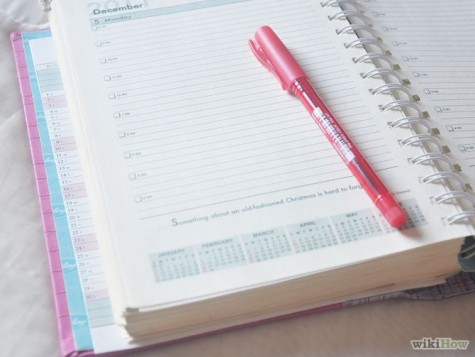 Having an agenda can help you become better at time management.