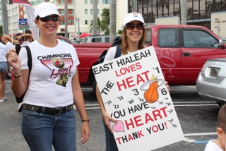 2012 Miami Heat NBA Championship Parade