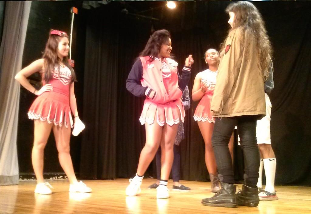 Aliens Vs. Cheerleaders, the fight has yet to begin...