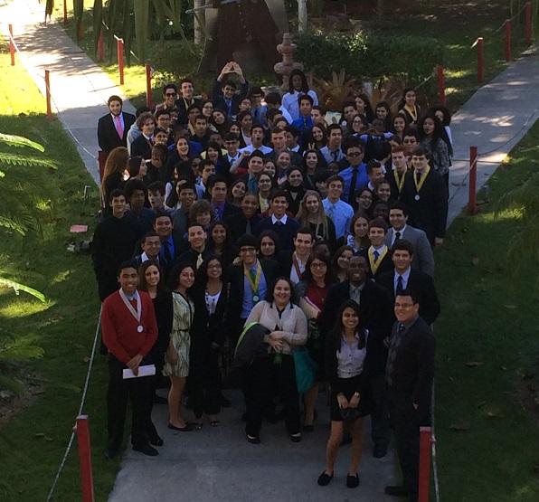 From grades 9-12, these students represent Coral Gables High School for the program of FBLA.
