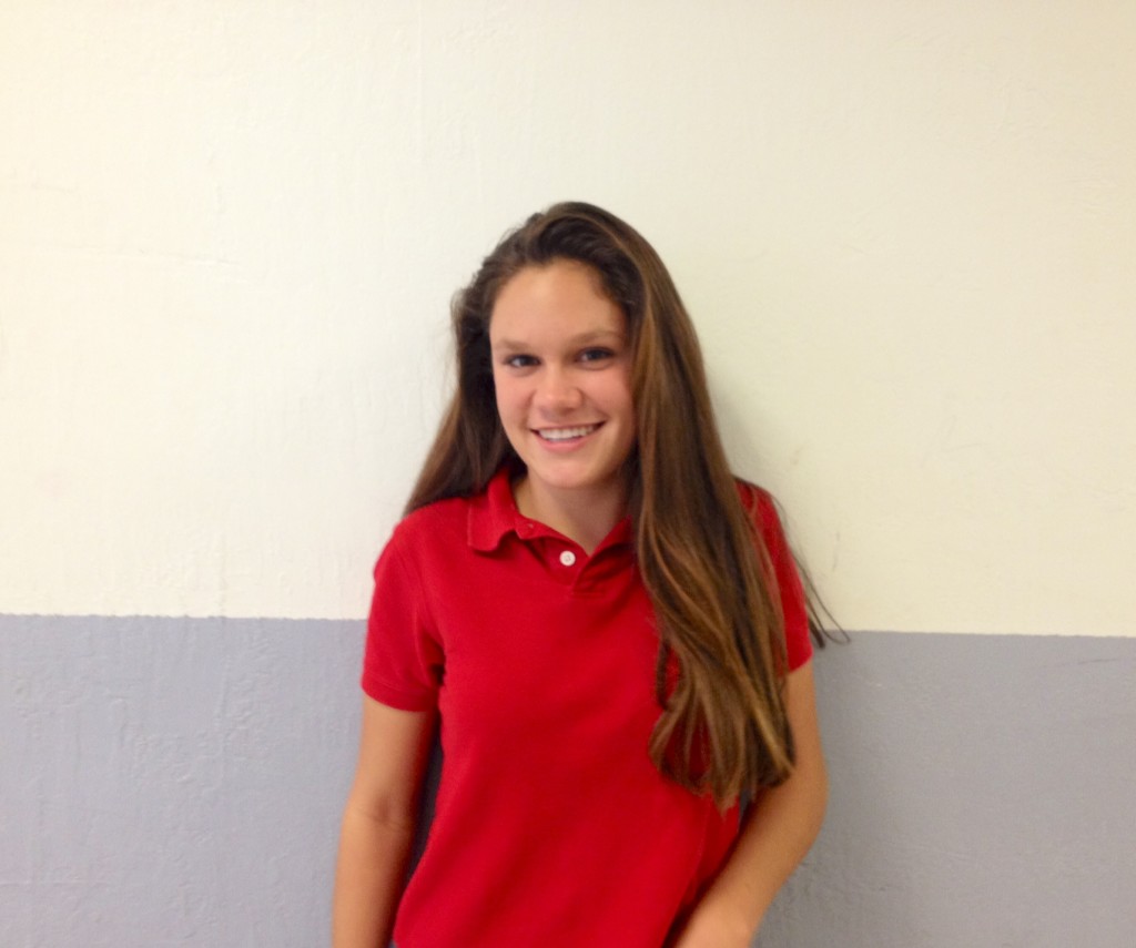Kady Boylan, "Prancer," is a sophomore IB student with an immense passion for running.