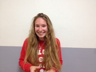 Liz Wurmser is the captain of the badminton and cross country team.