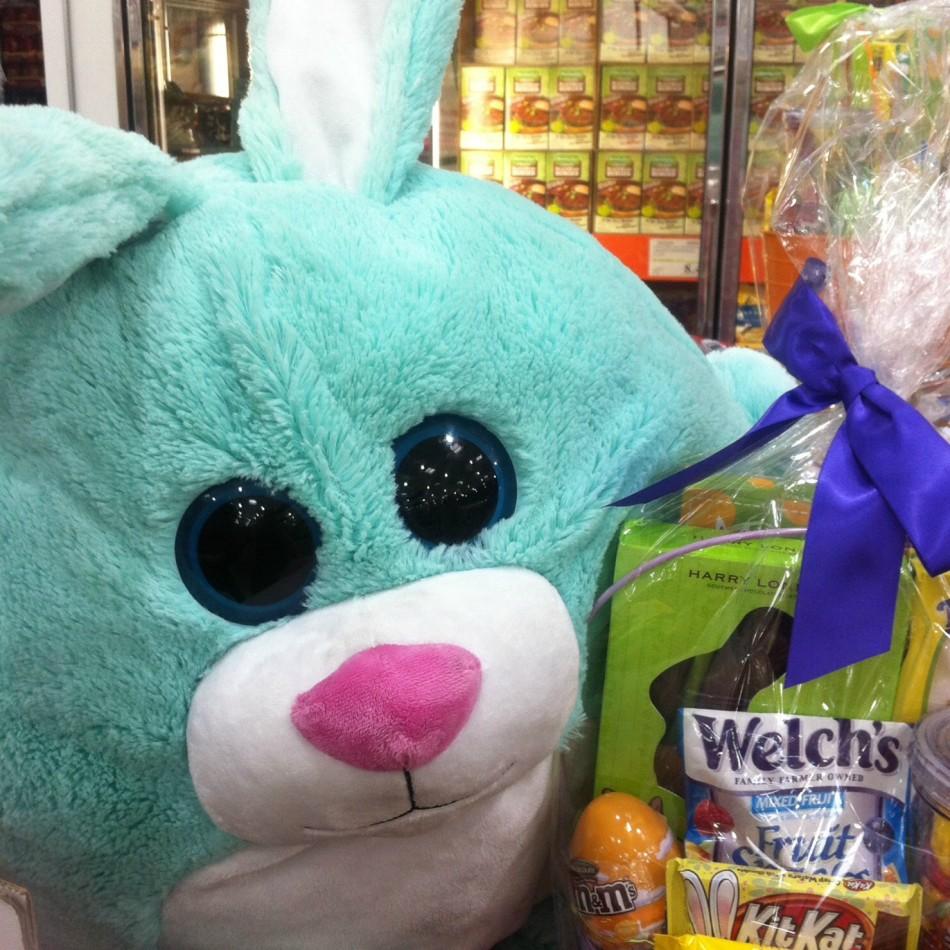 The Easter bunny symbolizes fertility in the spring time, and that's why its eggs are found everywhere on the ground.