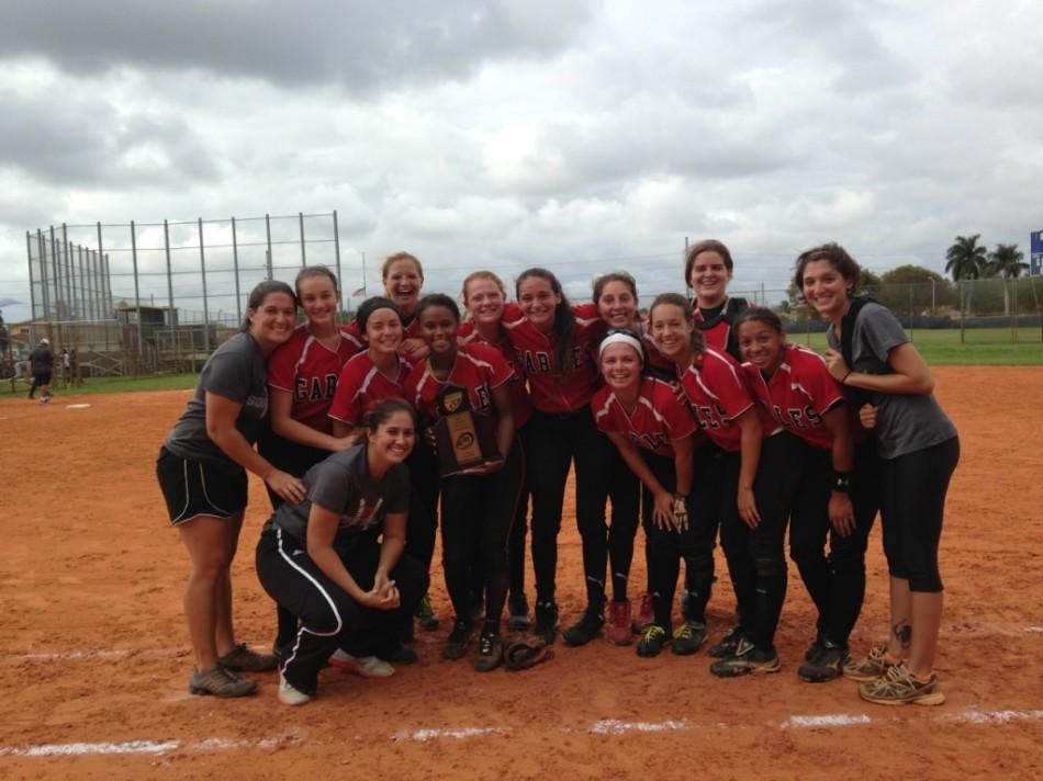 Congratulations Gables Softball in becoming District Champions!