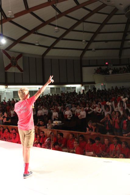 First Pep Rally of the Year