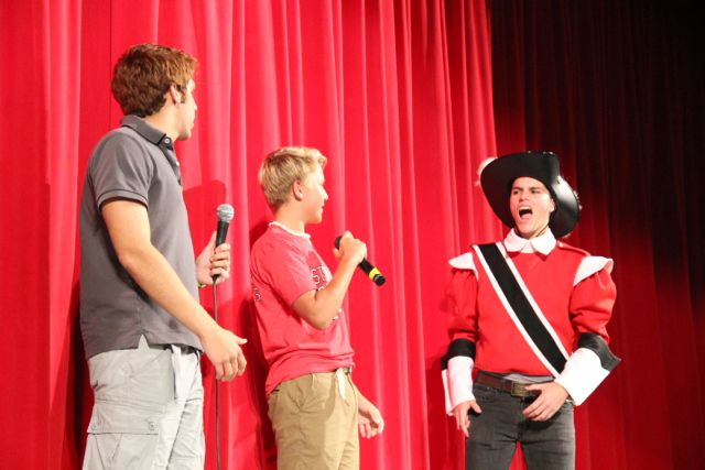 First Pep Rally of the Year