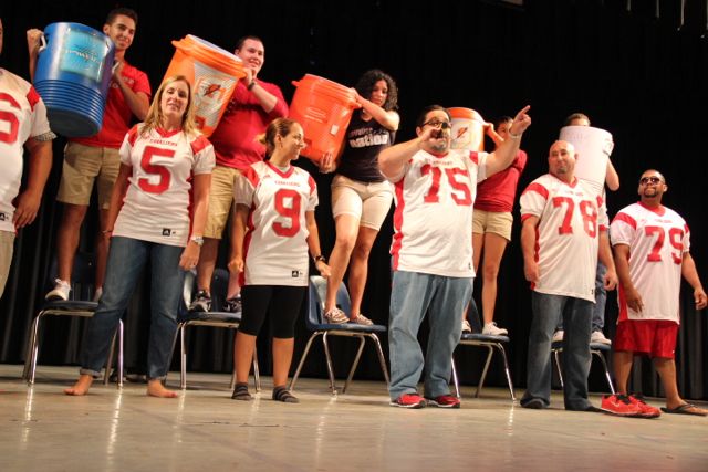 First Pep Rally of the Year
