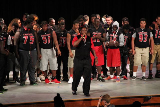 First Pep Rally of the Year