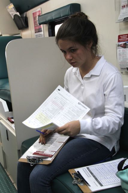 Blood Drive November 2014
