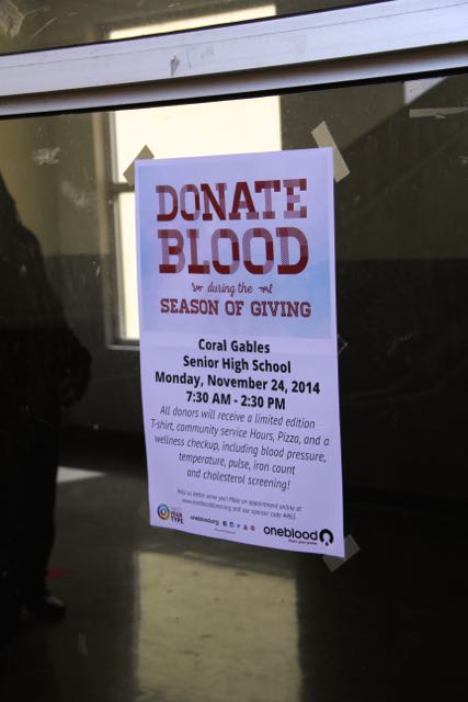 Blood Drive November 2014