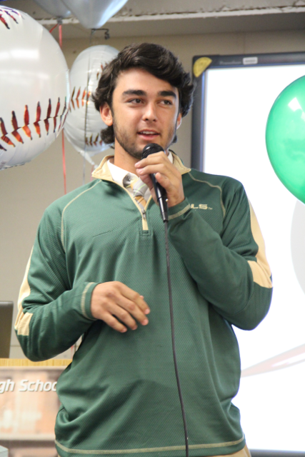 Senior Baseball Players Sign with Colleges