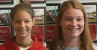 Athletes of the Week Claire Shillington and Nelly Sagarra are excited to finish the season strong.