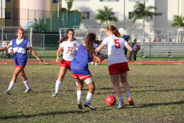 Girls soccer: Gables vs Coral Park