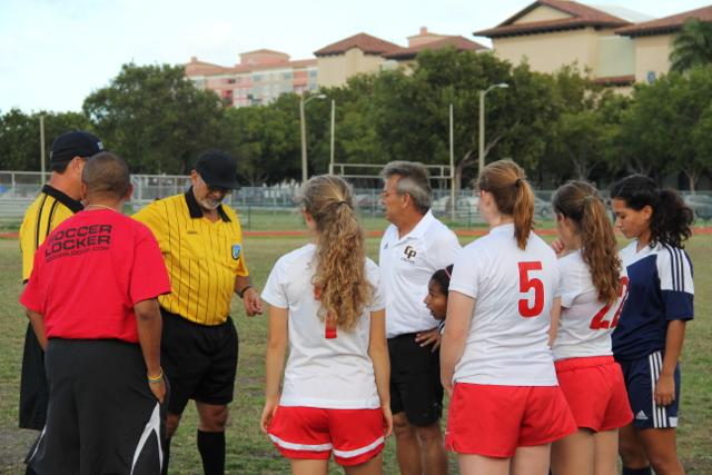 Girls soccer: Gables vs Coral Park