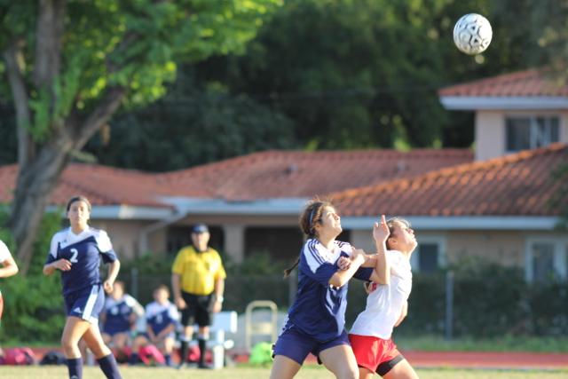 Girls soccer: Gables vs Coral Park