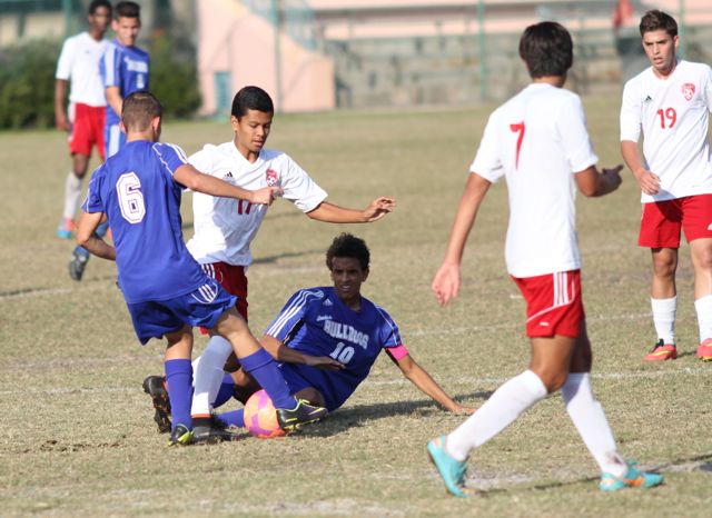 Gables+Boys+and+Girls+Soccer+Vs.+Braddock