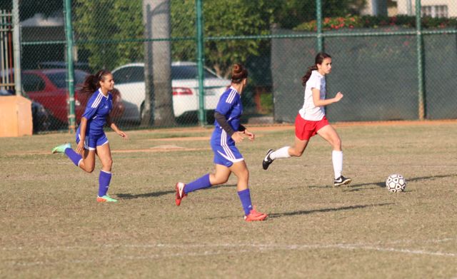 Gables Boys and Girls Soccer Vs. Braddock