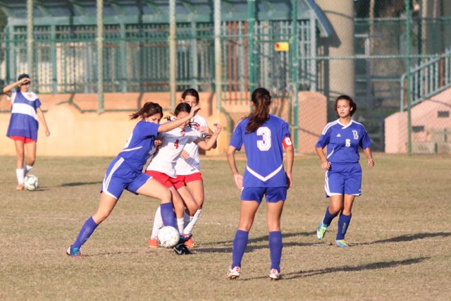 Gables+Boys+and+Girls+Soccer+Vs.+Braddock