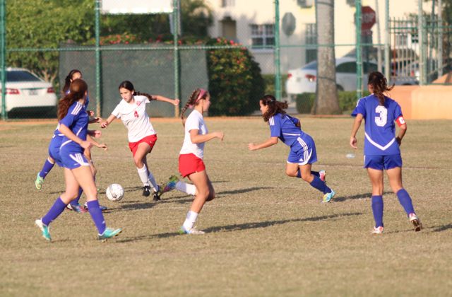 Gables Boys and Girls Soccer Vs. Braddock