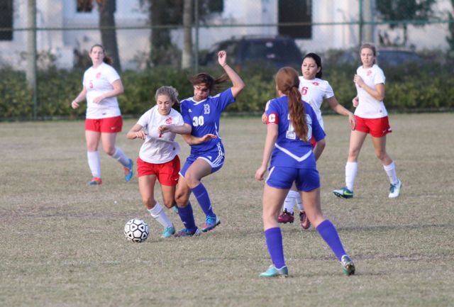 Gables Boys and Girls Soccer Vs. Braddock