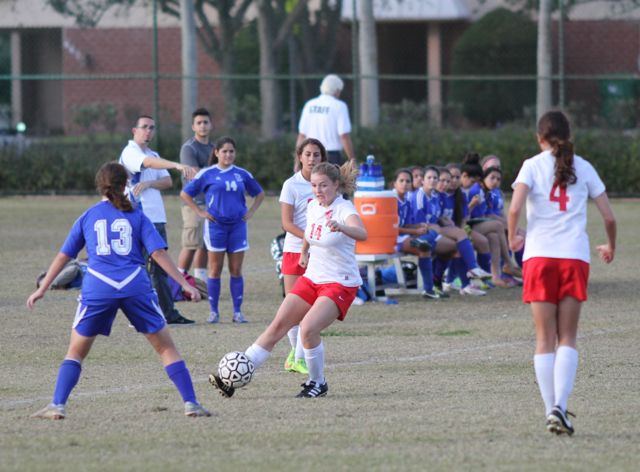 Gables Boys and Girls Soccer Vs. Braddock