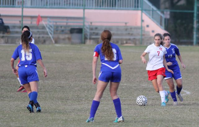 Gables+Boys+and+Girls+Soccer+Vs.+Braddock