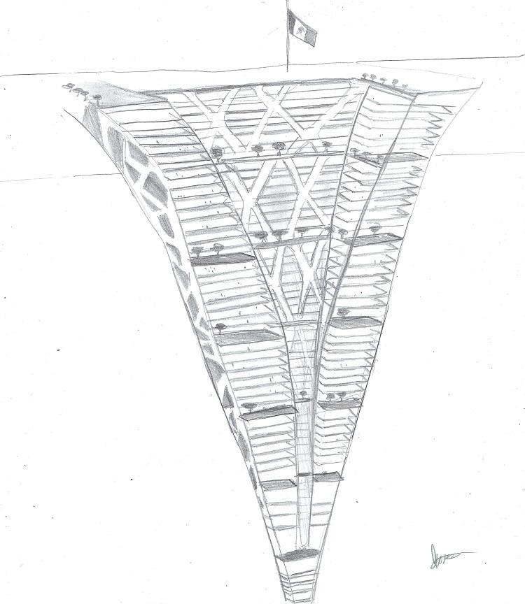 In a few years expect major cities like New York City to be filled with new innovations like the Earth-Scraper!