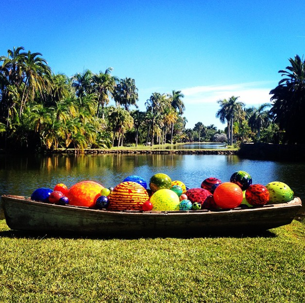 Chihuly is back at Fairchild until May 31!