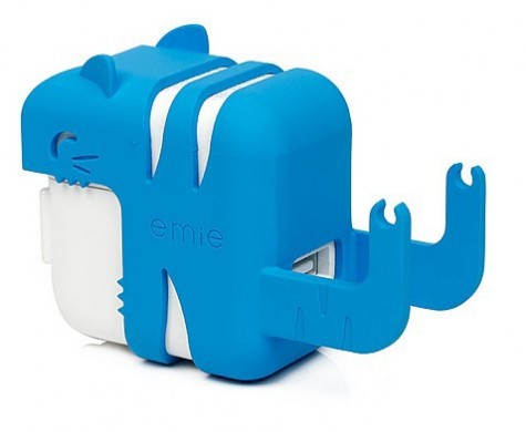This iCat is the perfect stocking stuffer that will protect any technology obsessed friend or family member's charger.