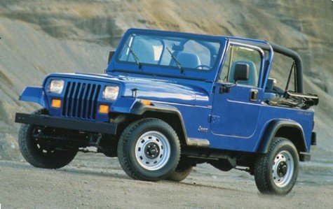 The Jeep Wrangler is
