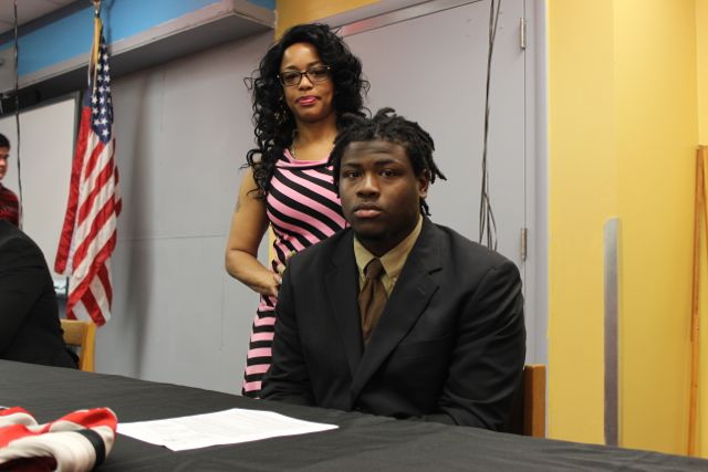 Leaving their Legacy: Football Signing
