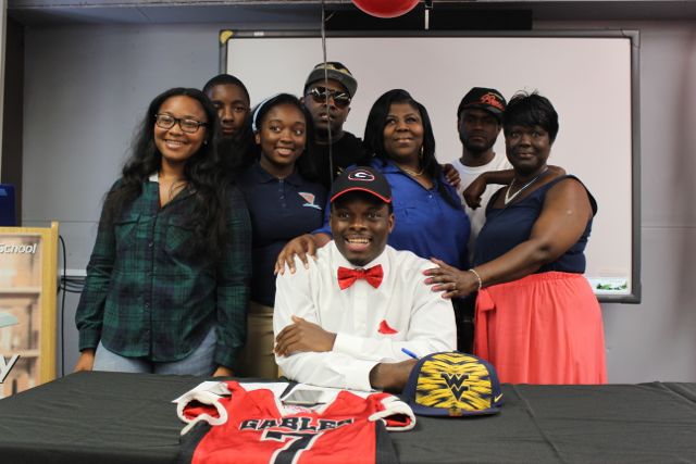 Leaving their Legacy: Football Signing