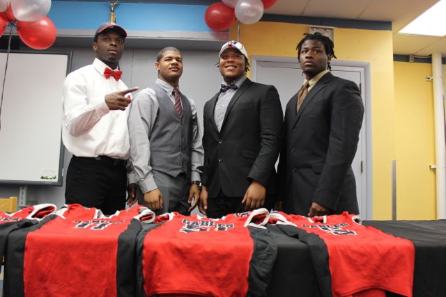 Leaving their Legacy: Football Signing