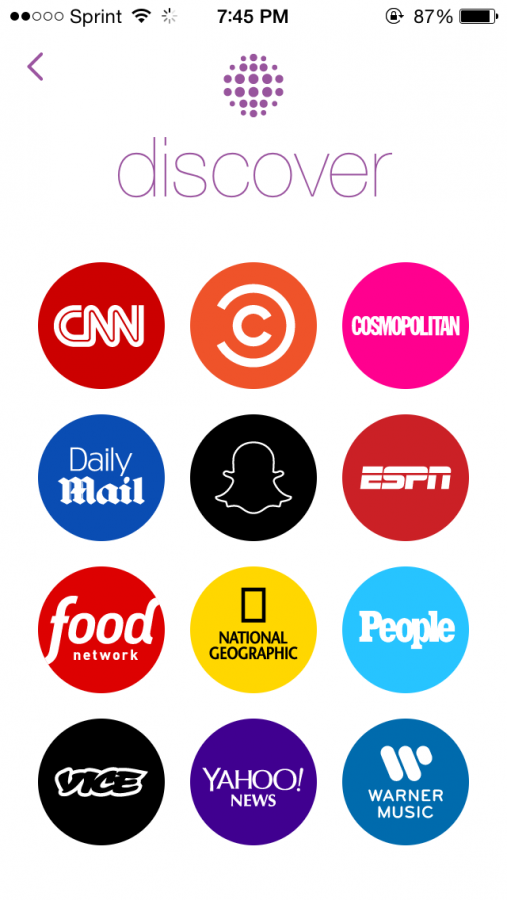 The new Snapchat Discover feature is filled with colorful dots that become white once theyve already been opened.