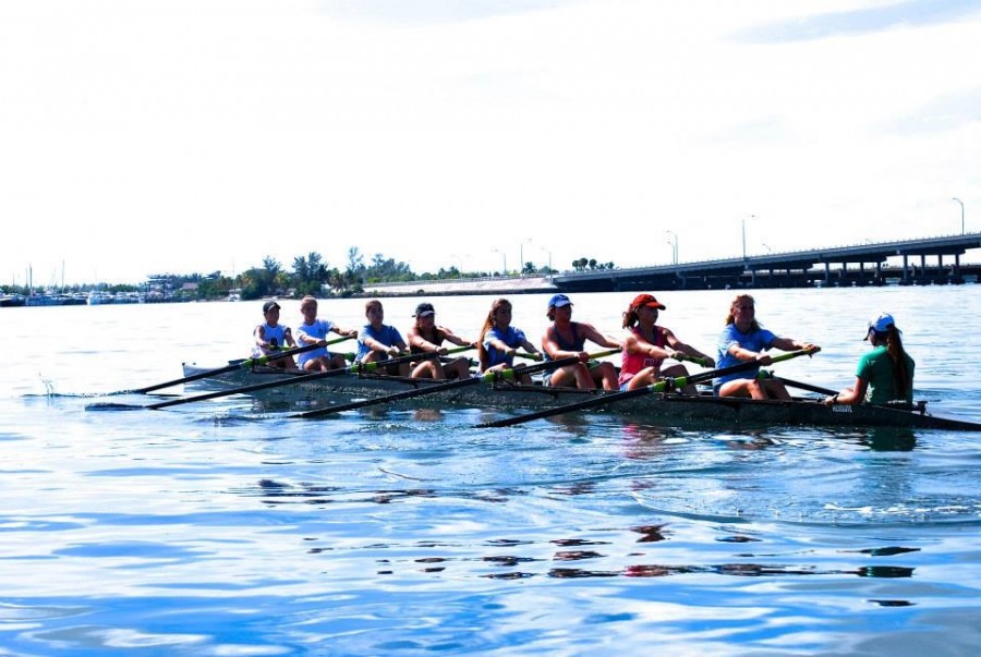 Miami Rowing Club is a great place to start if you are interested in rowing.