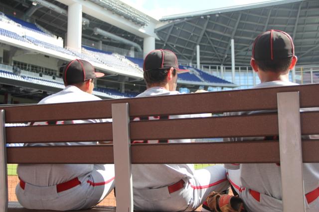 Gables+vs.+Braddock+Baseball+Game