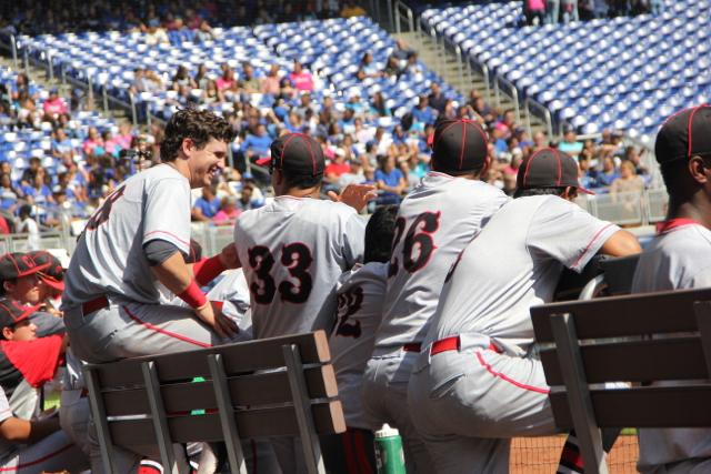 Cavaliers+got+to+watch+their+baseball+team+play+at+Marlins+Stadium+on+March+6.