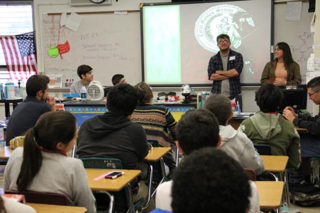 Students got to speak with Gables alumnus Kent Russell, a successful non-fiction author. 