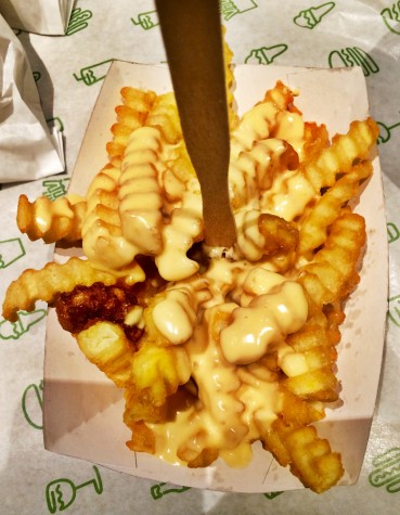 Shake Shack crinkle-cut cheese fries