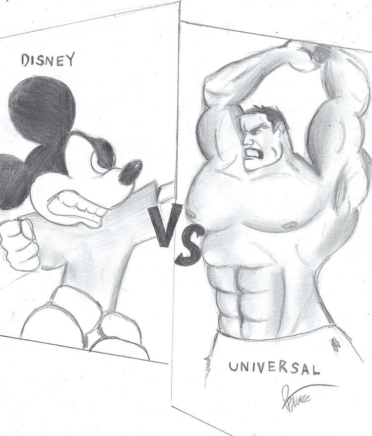 Disney World vs. Universal is an intricate comparison of each park's many unique features. 