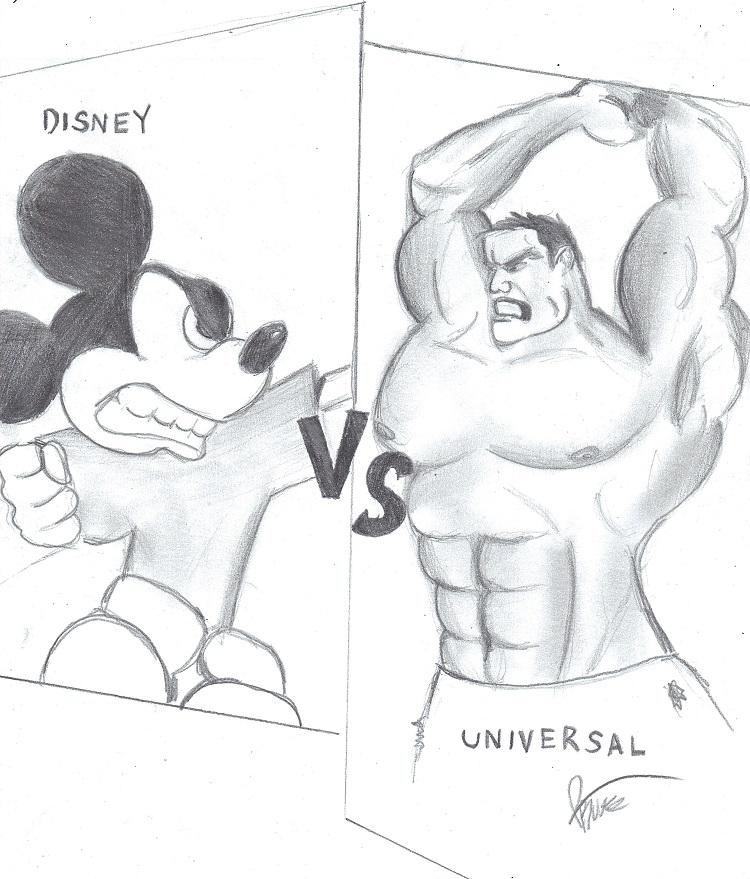 Disney+World+vs.+Universal+is+an+intricate+comparison+of+each+parks+many+unique+features.+