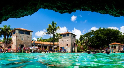 Venetian Pool is a great place to hang out over the weekend. 