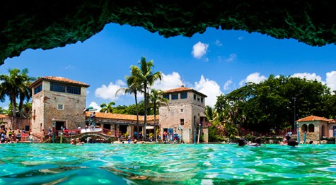 Venetian Pool is a great place to hang out over the weekend.