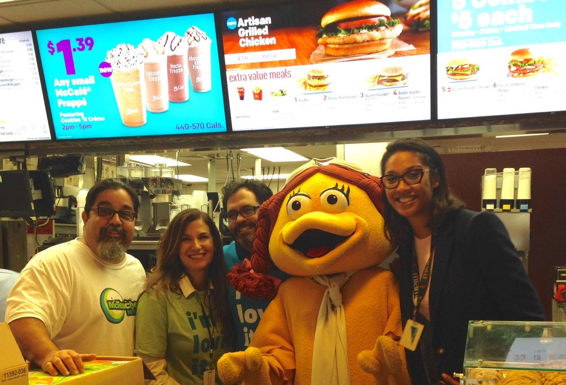 Academy of Finance Raises Funds at McDonald's on Bird