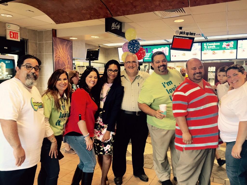 Academy of Finance Raises Funds at McDonald's on Bird