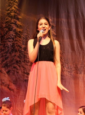 Gonzalez covering Demi's hit song "Let it Go"