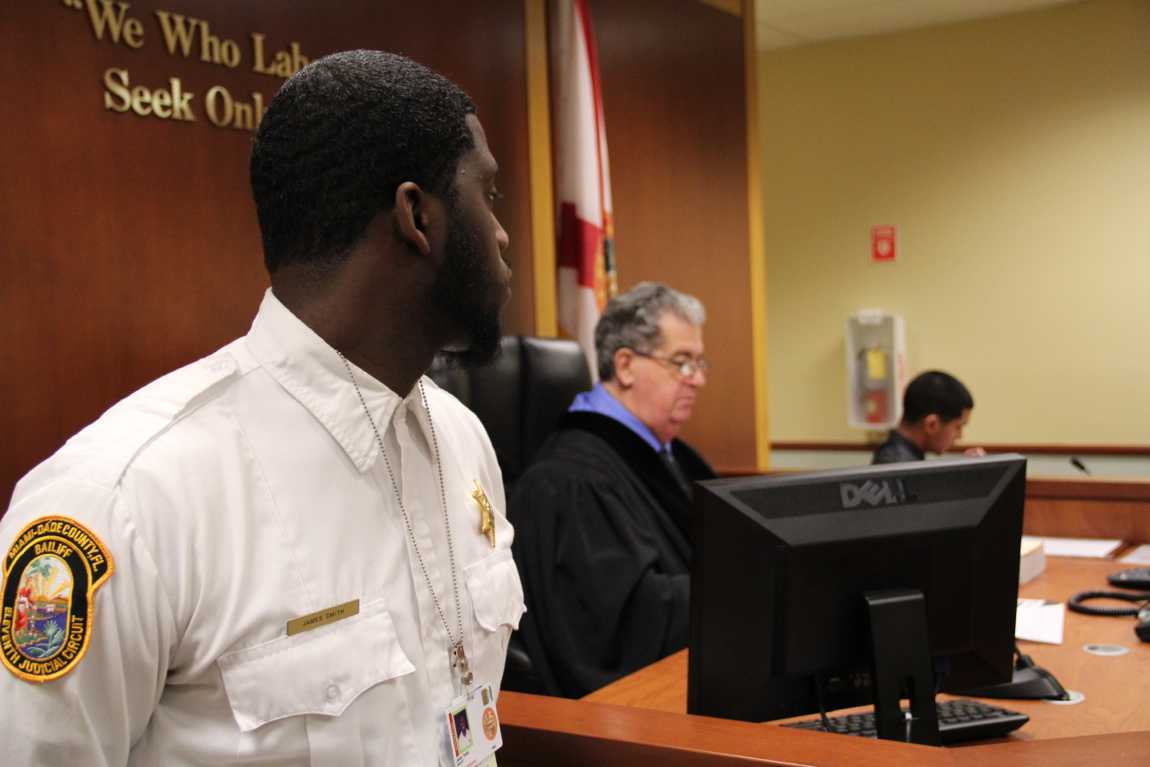Law Students Attend Mock Trial