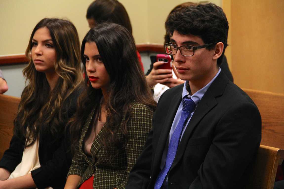 Law Students Attend Mock Trial