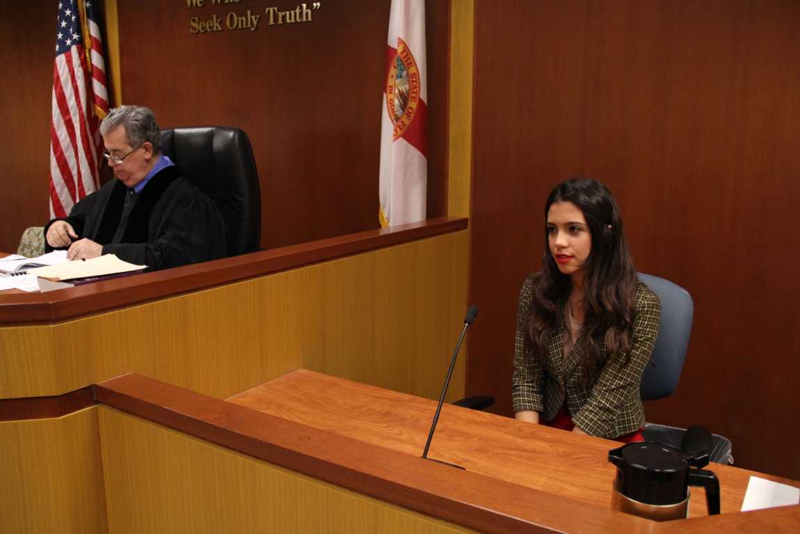 Law Students Attend Mock Trial