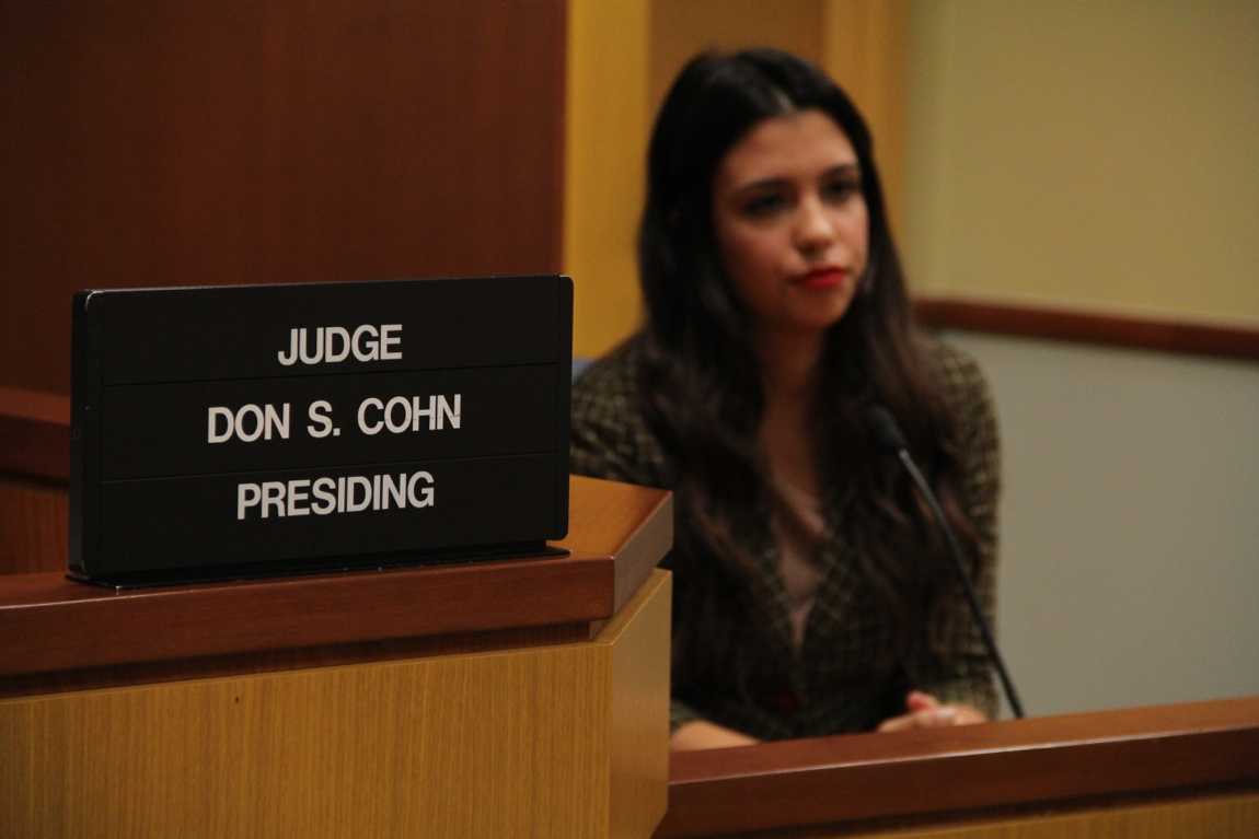 Law Students Attend Mock Trial